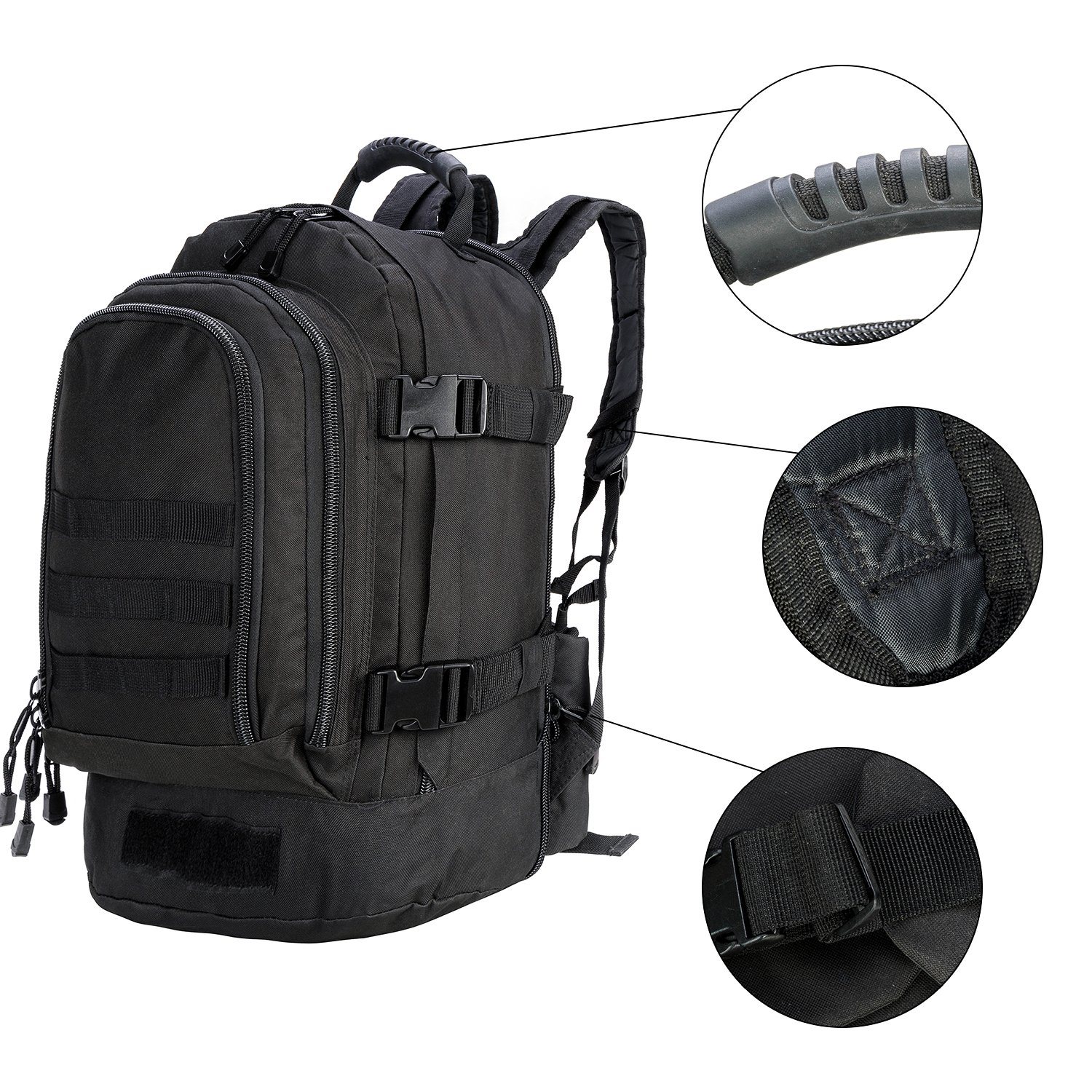 in Stock Tactical Waterproof Large Capacity Backpack for Sports and Outdoors