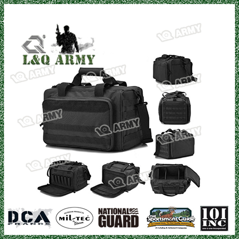 Tactical Gun Bag Shooting Range Bag Deluxe Pistol Duffle Bags