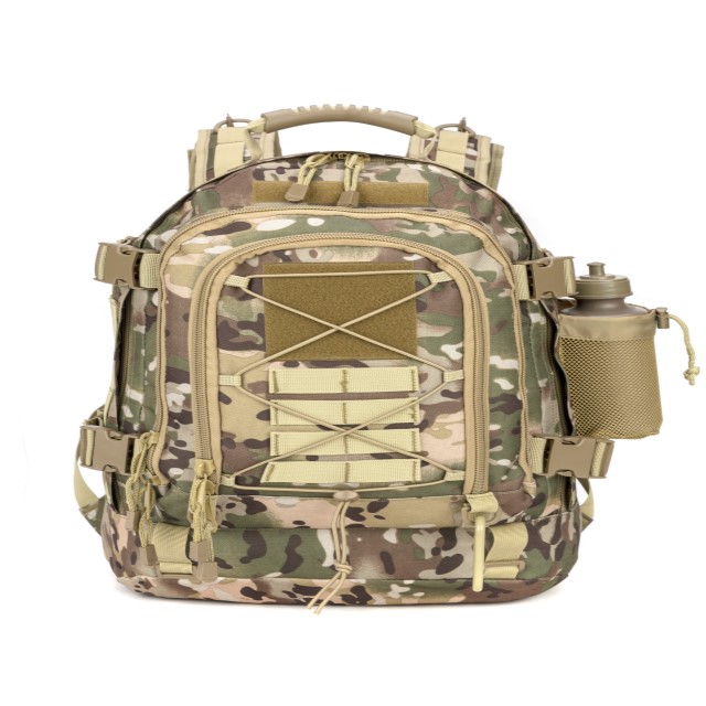 Men Large Capacity Military Tactical Hiking Expandable Backpack