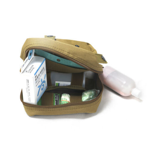 Tactical First Aid Pouch Bag EMT Pack Molle Medical Emergency