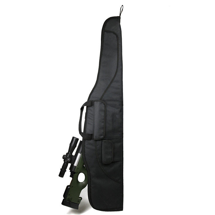 Genuine Leather for Pistol Handgun Gun Bag Soft Gun Bag 36 Inch Black