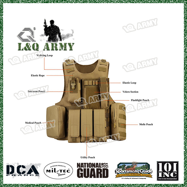 New Arrival Durable Military Tactical Molle Vest for Sale