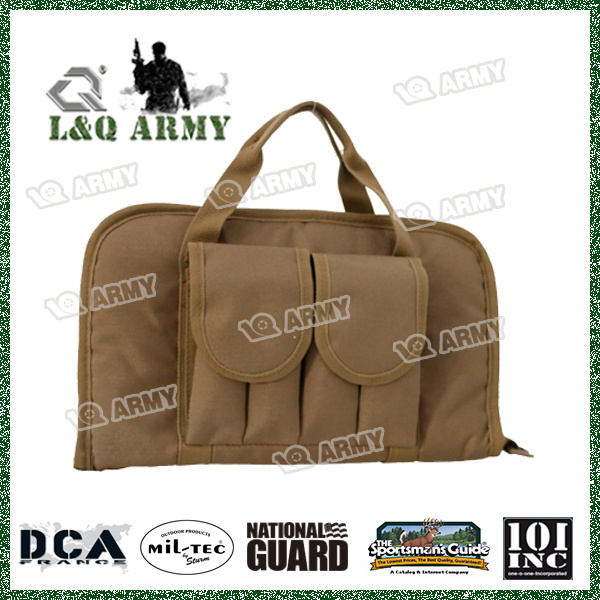 Tactical Coyote Durable Comfortable Pistol Gun Bag