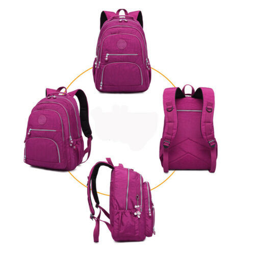 16" Women School Backpack Laptop Bag Girl Mochila Feminine Casual Satchel Large