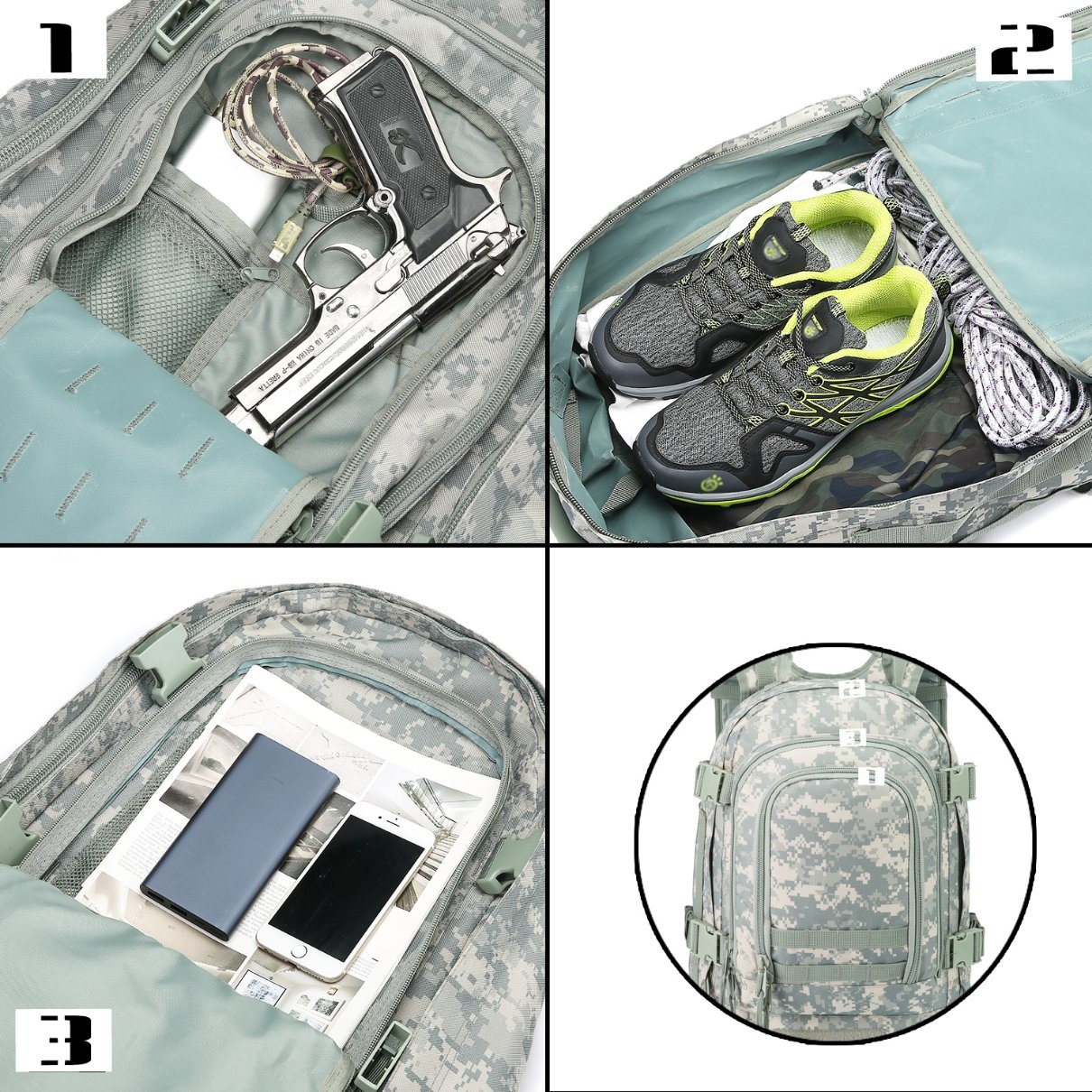 New Arrivals Waterproof Outdoor Backpack Military Bags Tactical Backpack