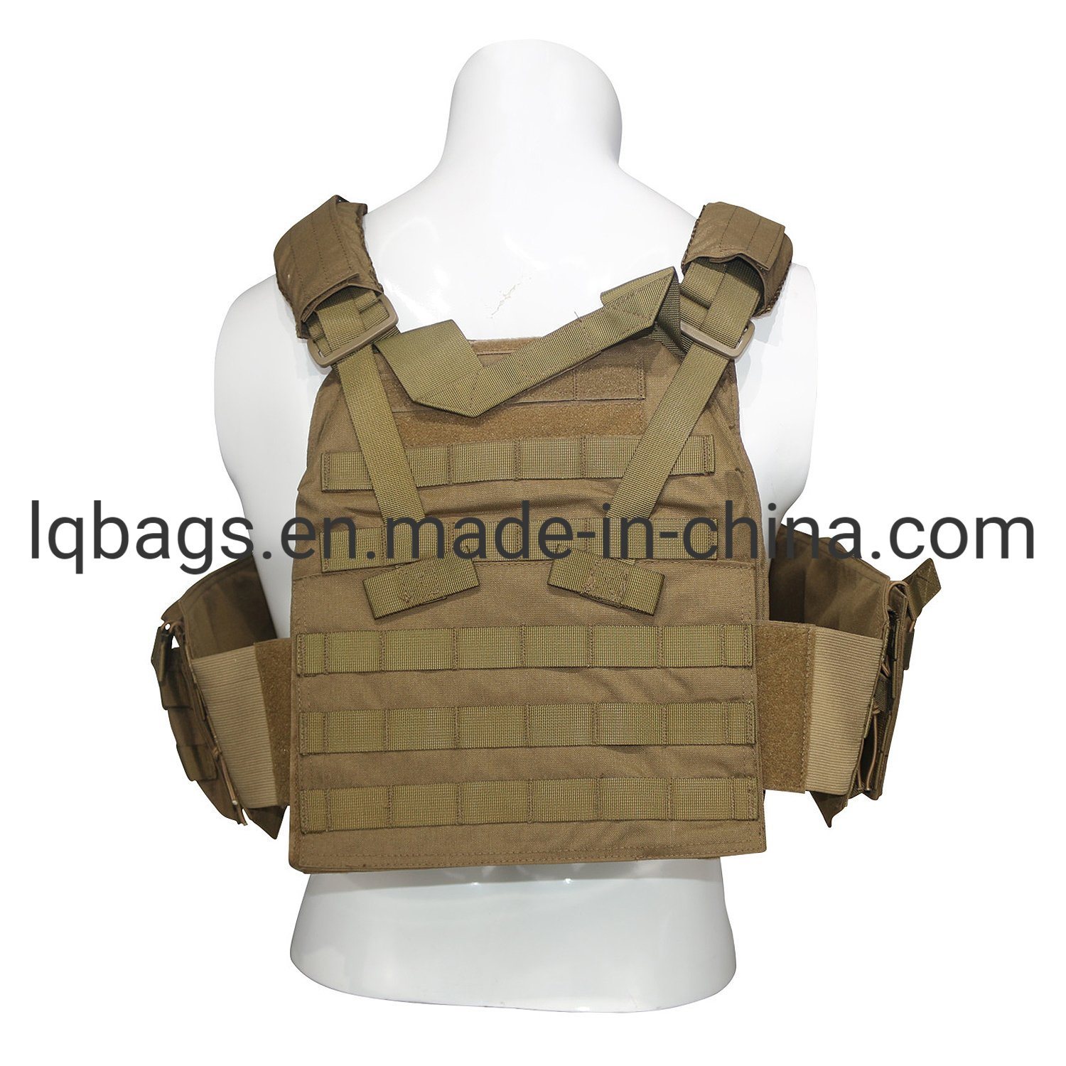 Tactical Vest Molle Vest Plate Carrier with Mag Pouch Accessories