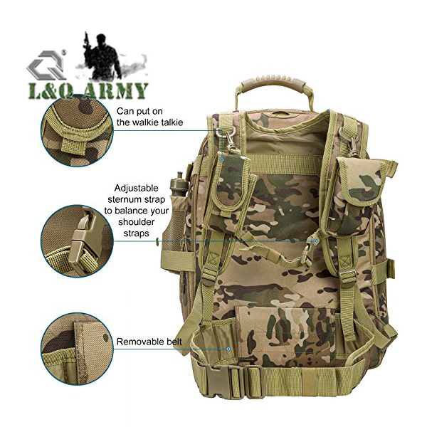 3-Day Military Tactical Backpack for Outdoor Activities