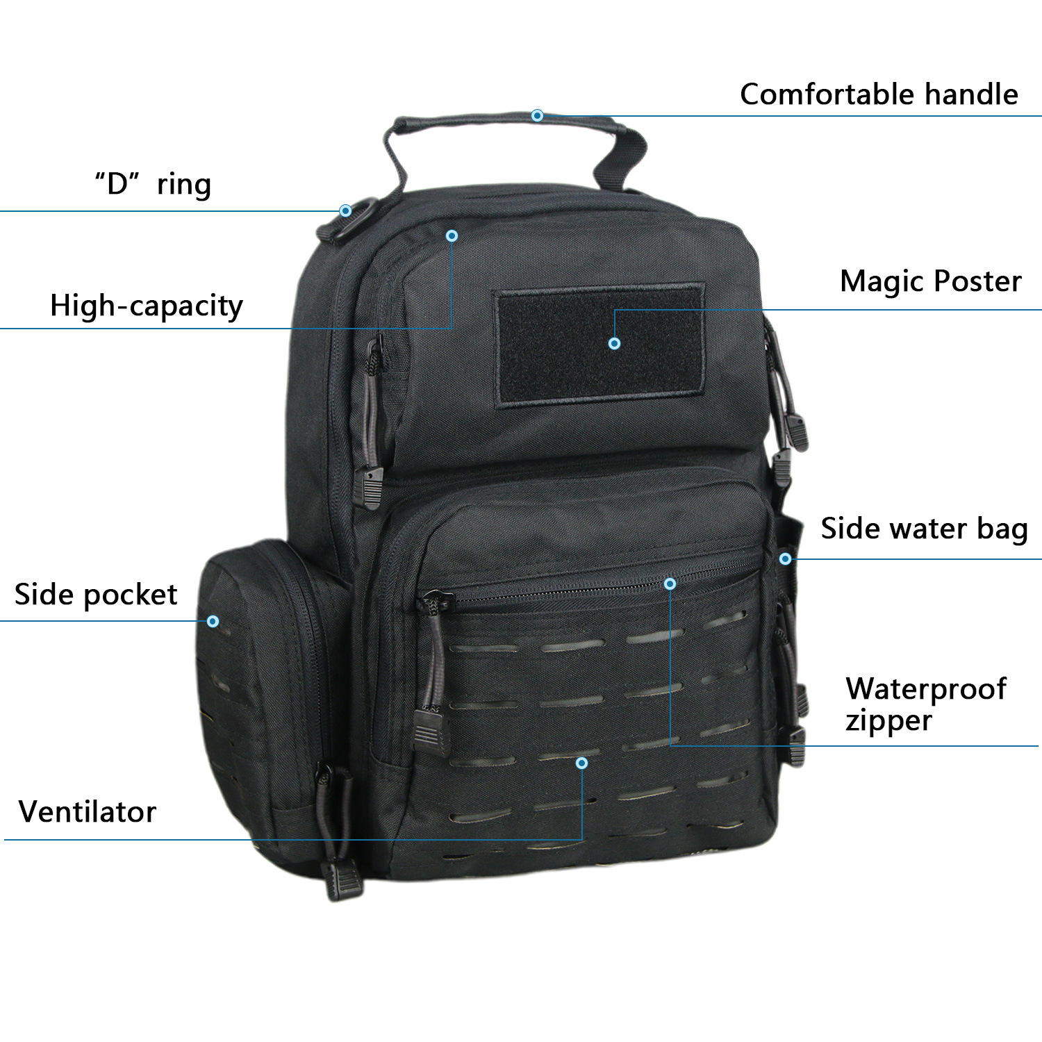 Casual Briefcase Chest Bag Messenger Custom Design New Arrival Single Shoulder