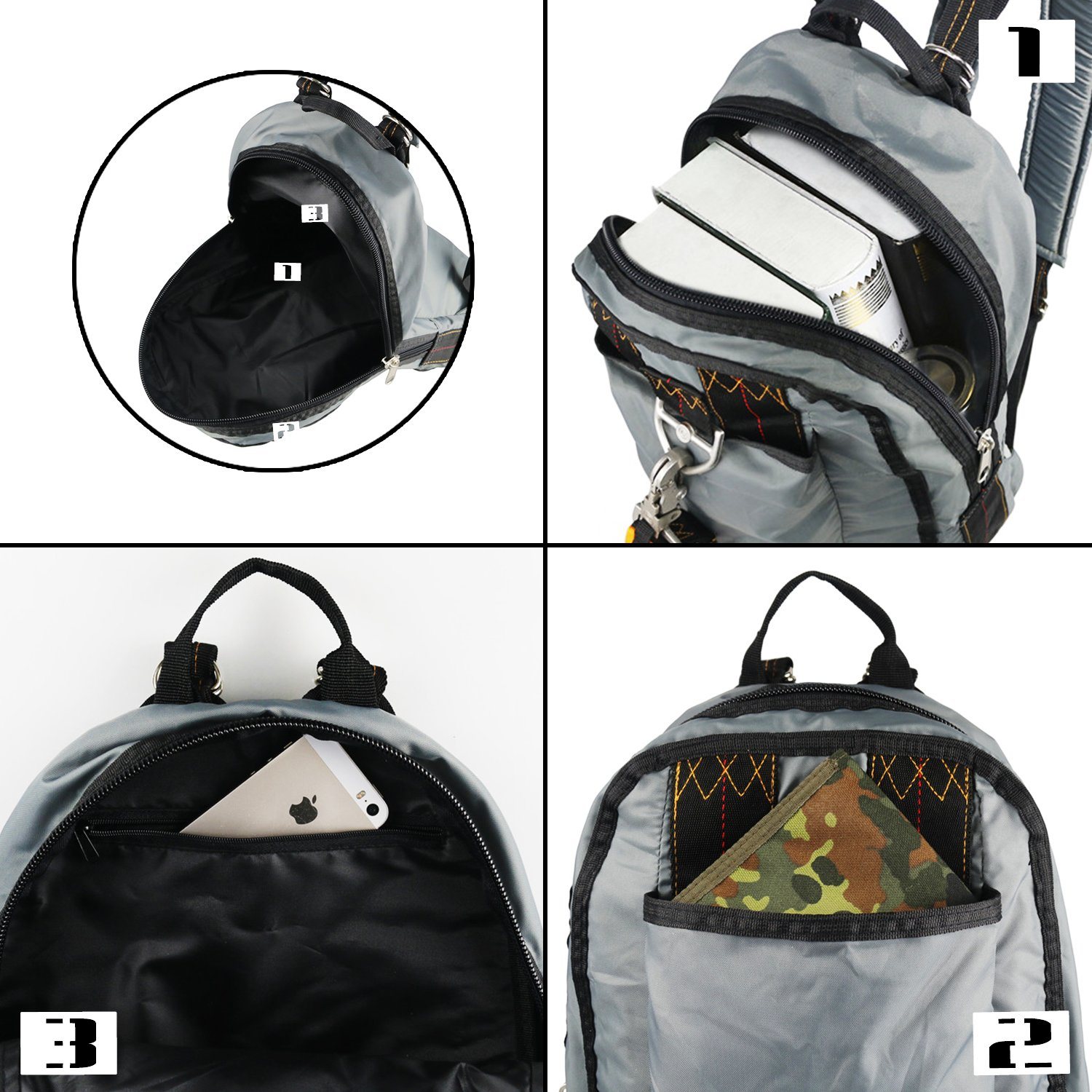 Nylon Tactical Backpack Deployment Bag