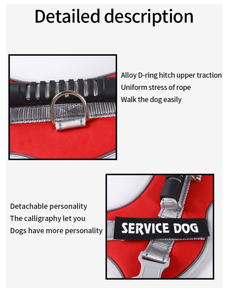 Pet Chest Tactical Pet Chest Harness Pet Chest