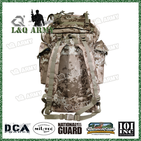 65L Vegetato Desert Camouflage Military Rucksack for Europe Market