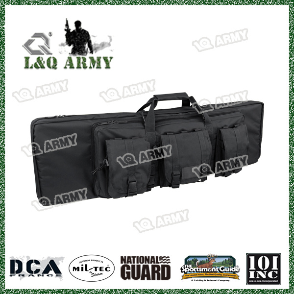 Double Tactical Military Gun Bag Rifle Case with Shoulder Straps