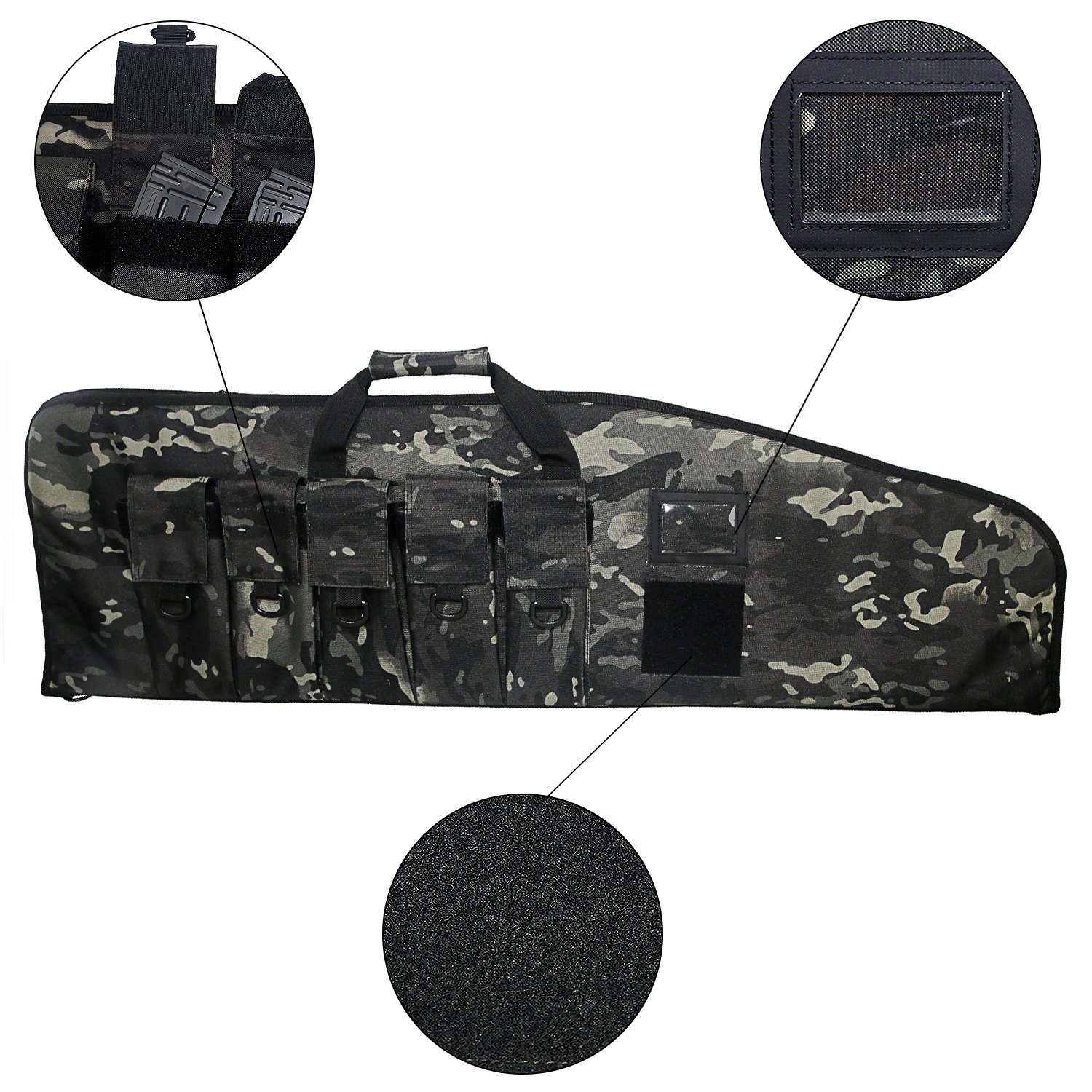 Wholesale Tactical Equipment Waterproof Double Gun Bag Rifle Case Carry Single Rifle Gun Bag