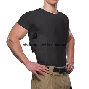 Men′ S Concealed T Shirt Carry V-Neck