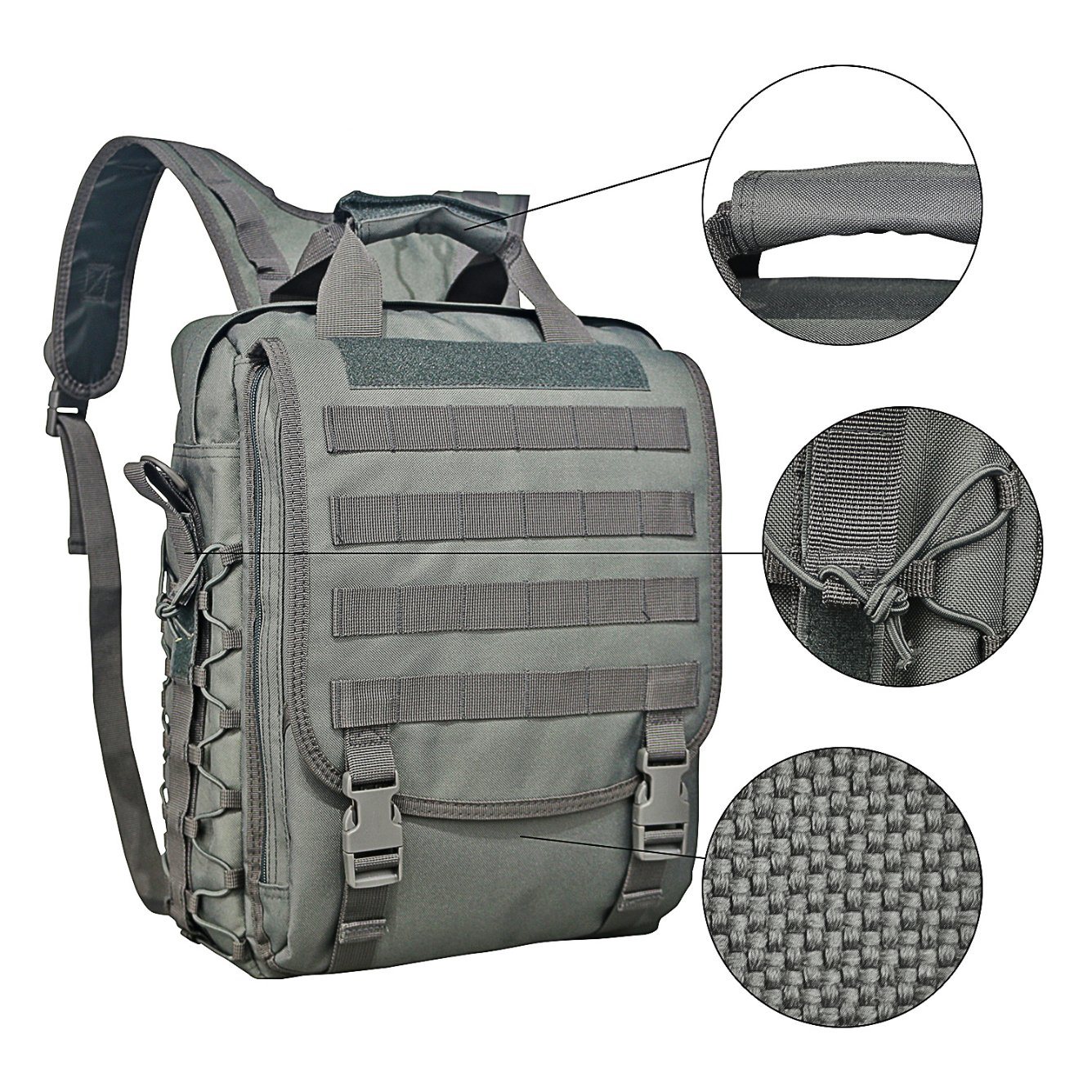 Multi-Function Military Laptop Backpack High Quality Waterproof