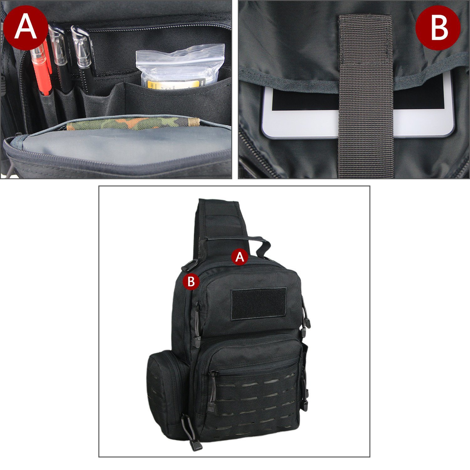 Casual Briefcase Chest Bag Messenger Custom Design New Arrival Single Shoulder
