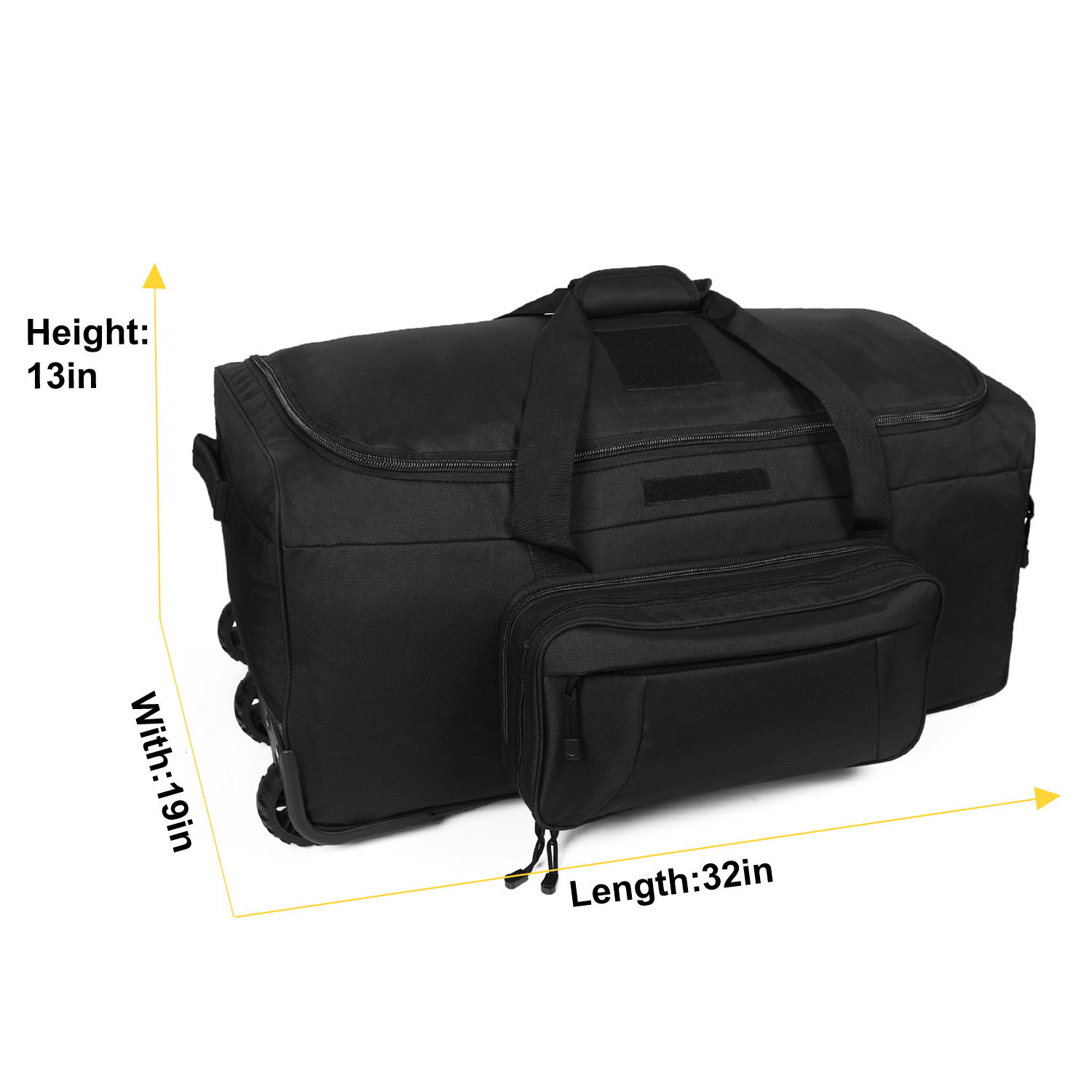 Customized Fashionable Multi-Function Waterproof Trolley Roller Trolley Bags