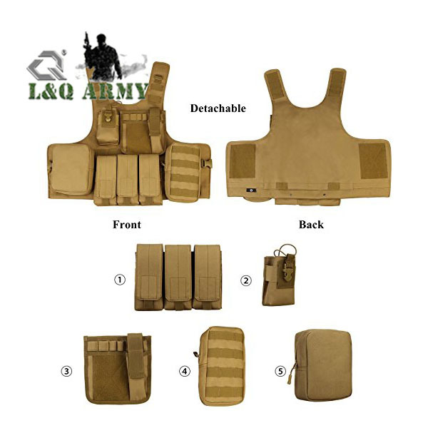 2018 New High Quality Outdoor Tactical Vest Military Vest