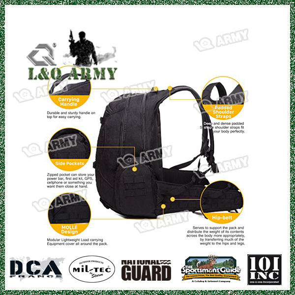 Military Tactical 2 Day Pack Waterproof Outdoor Gear for Camping