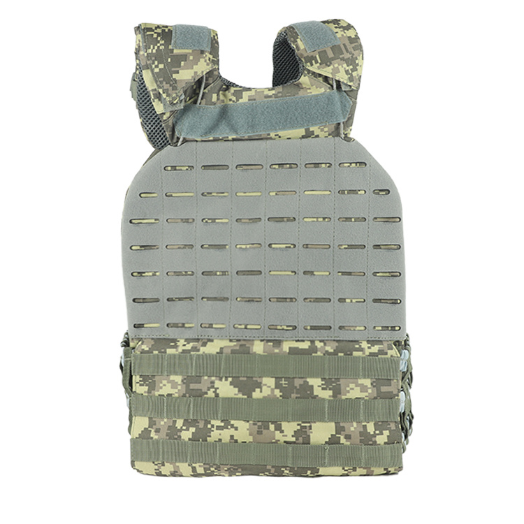 Combat Vest Outdoor Sports Equipment Camouflage Weight-Bearing Fitness Training Carrying Board Tactical Vest