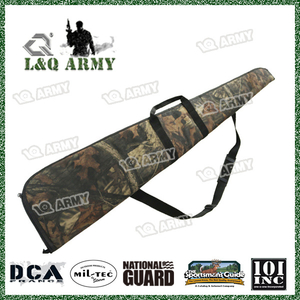 Leaf Camo Tactical Military Gun Case Rifle Bag with Carrying Strap
